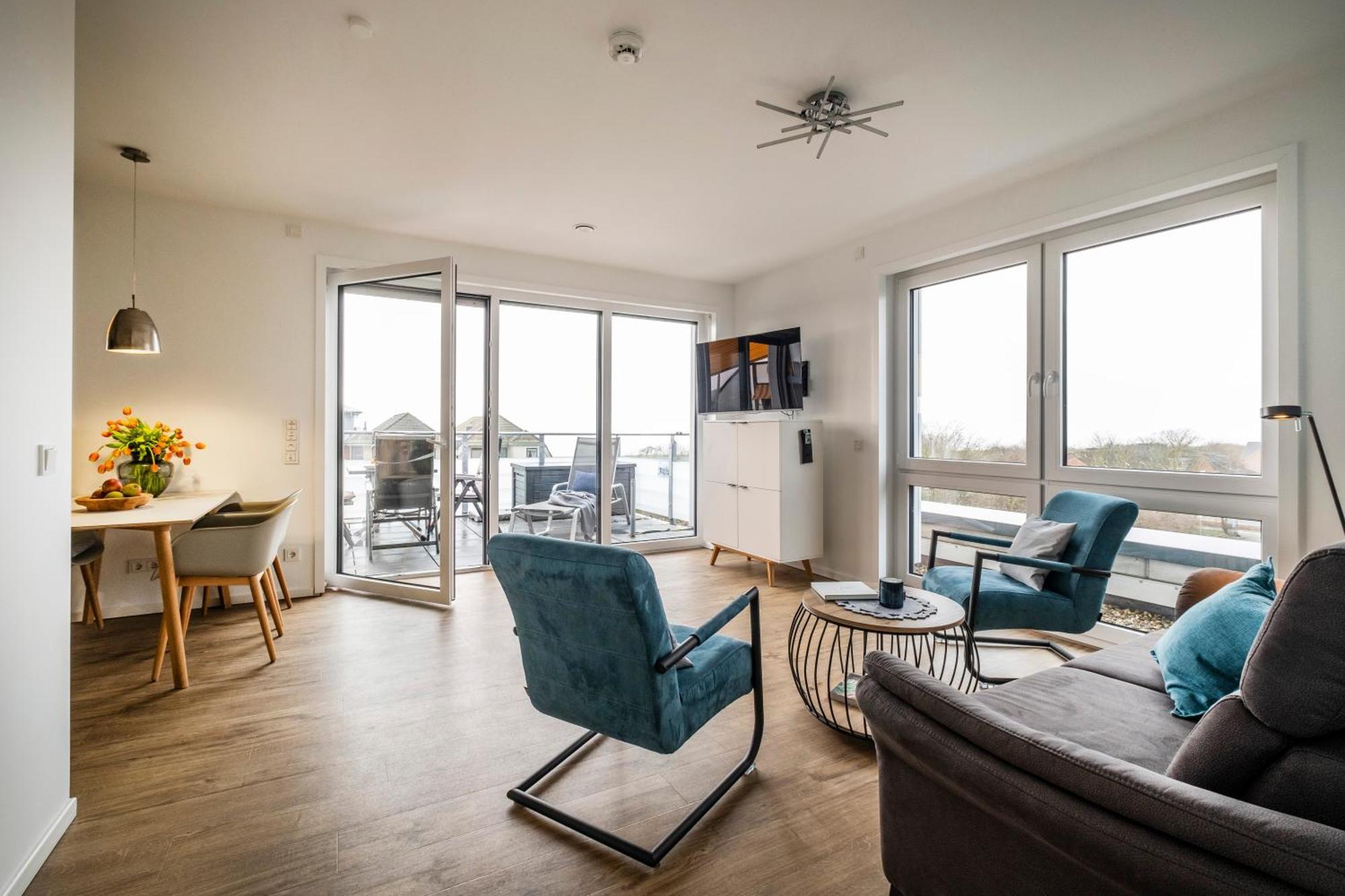 5 Sterne Penthouse Strandsuite Büsum Exteriör bild
